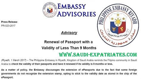 passport releasing riyadh|The Official Website of the Philippine Embassy in Riyadh, Saudi .